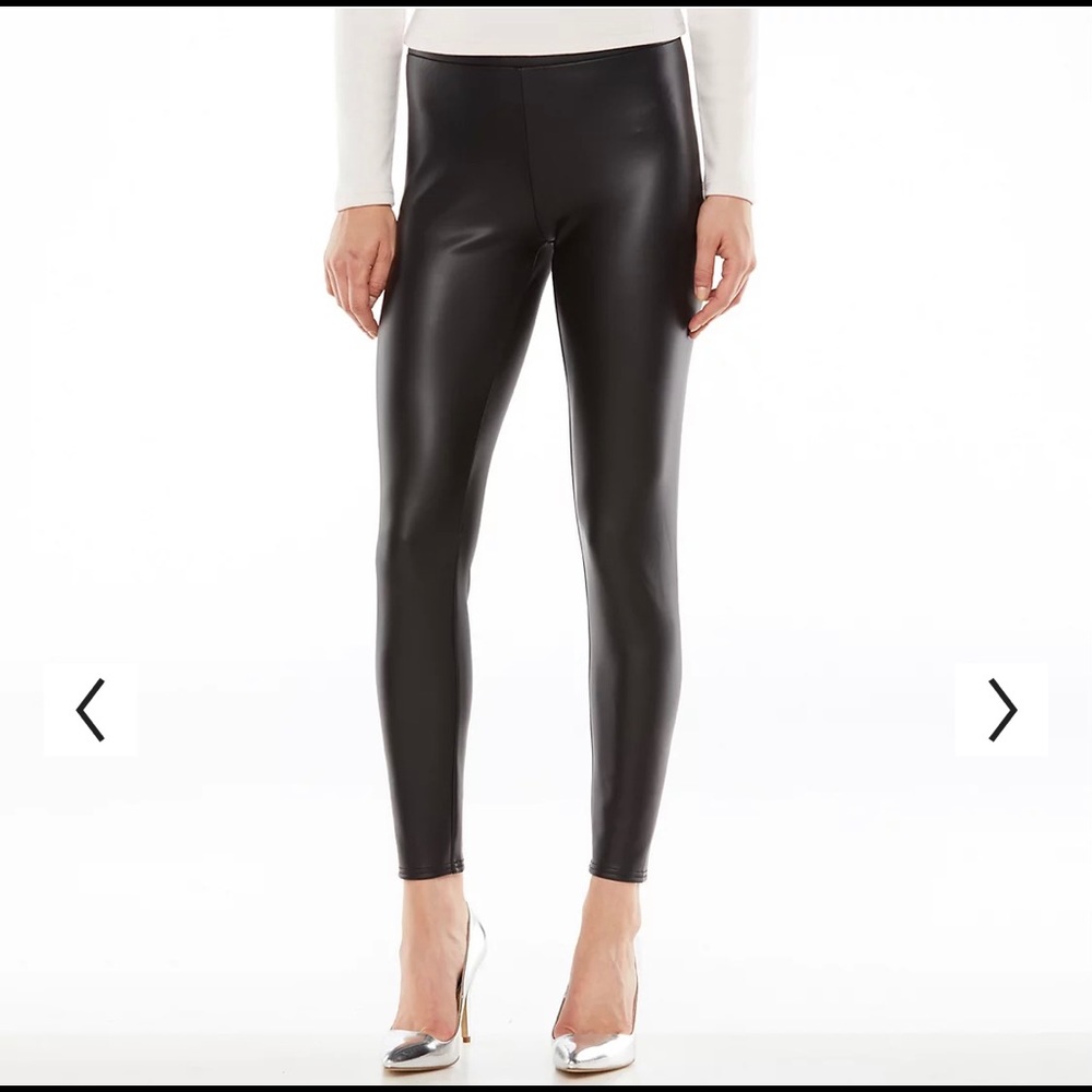 LC by Lauren Conrad Faux Leather Leggings